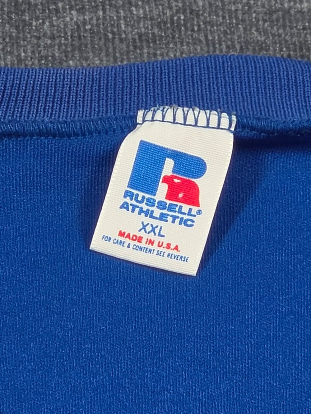 Mets Blue V-Neck T-Shirt - Picture 3 of 8